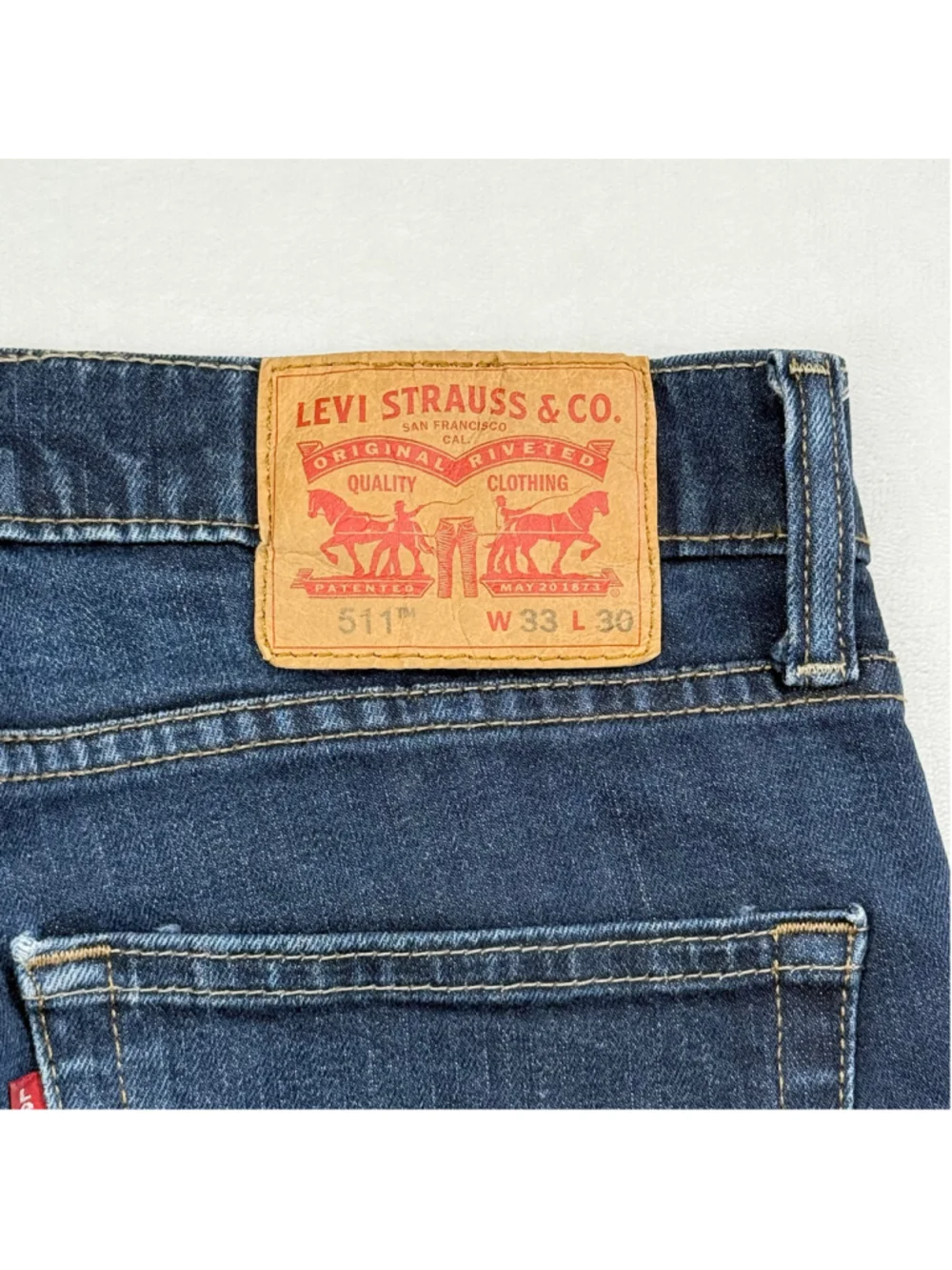 Men's Levi's 511 33x30 Slim Fit Jeans Dark Wash
